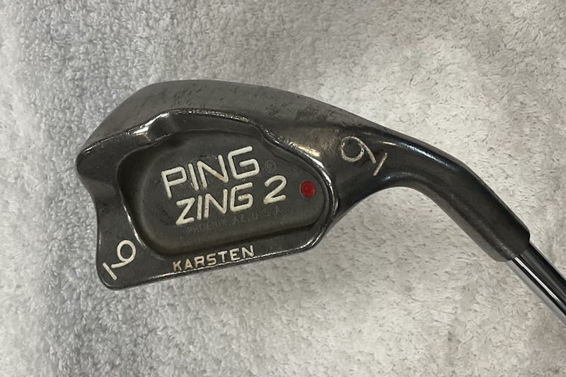 Ping zing red 2025 dot 9 iron