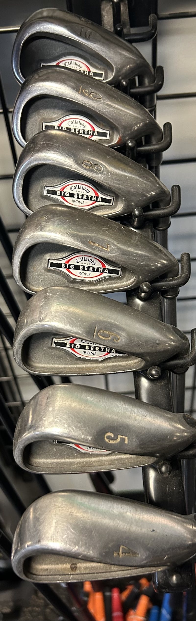 Callaway big deals bertha irons 2002