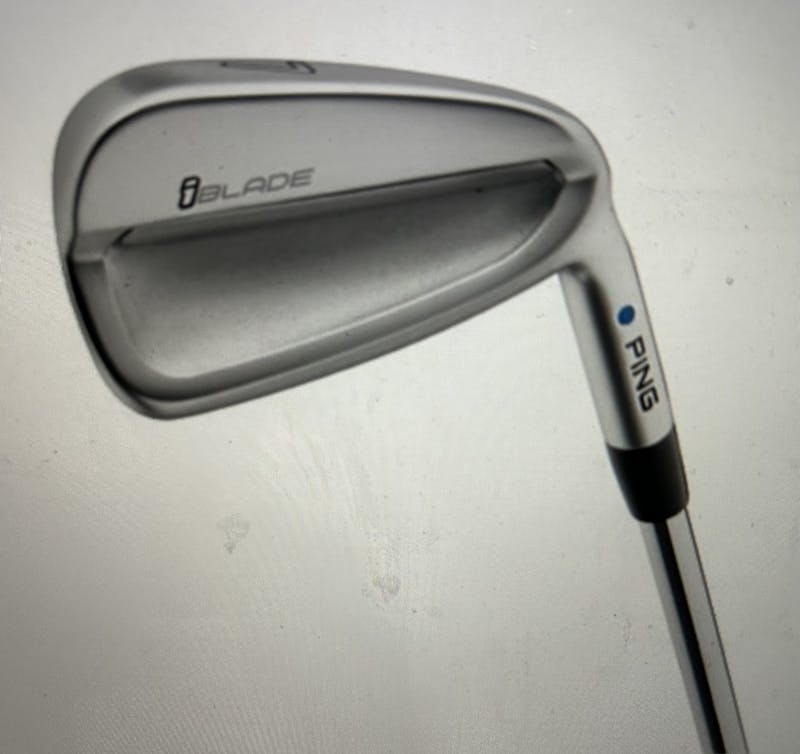 Used Ping I BLADE BLACK DOT 4I-PW Extra Stiff Flex Steel Shaft Iron Sets