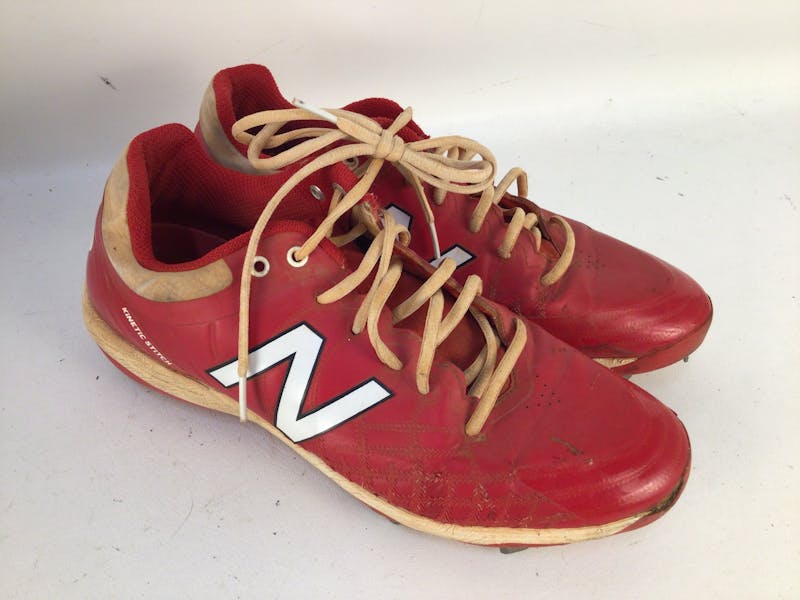 Used New Balance METAL Senior 10.5 Baseball and Softball Cleats Baseball  and Softball Cleats