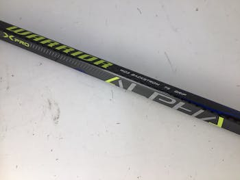 Used Warrior ALPHA QX PRO W03 75 GRIP LH HOCKEY STICK 75 Flex Pattern W03  Senior One Piece Sticks Senior One Piece Sticks