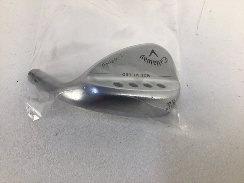 Used Callaway MD3 MILLED S GRIND 56 DEG HEAD ONLY 56 Degree Steel Wedges