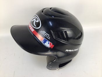 Black Rawlings Vapor Batting Helmet Size 6 1/2-7 1/2 