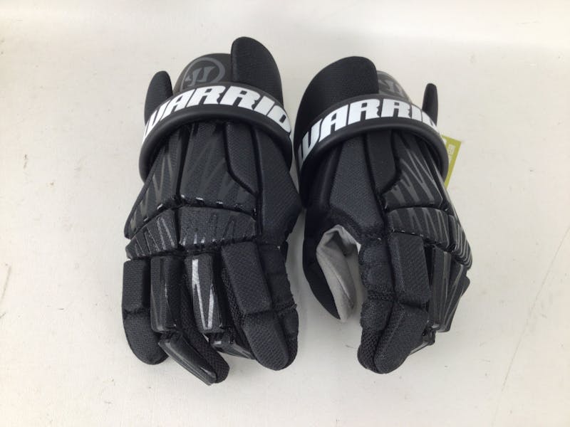 Used Warrior BURN LACROSSE GLOVES MED MD Men's Lacrosse Gloves Men's