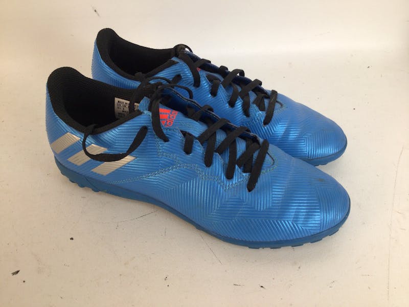 Used Adidas MESSI JR 5.5 SOCCER TURF SHOE Junior 05.5 Indoor Turf Soccer Turf Shoes