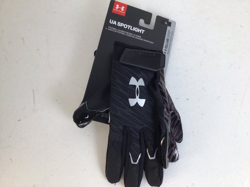 Cumplido Absorber cocinar Used Under Armour SPOTLIGHT RECEIVER GLOVES SR XL XL Football Gloves  Football Gloves