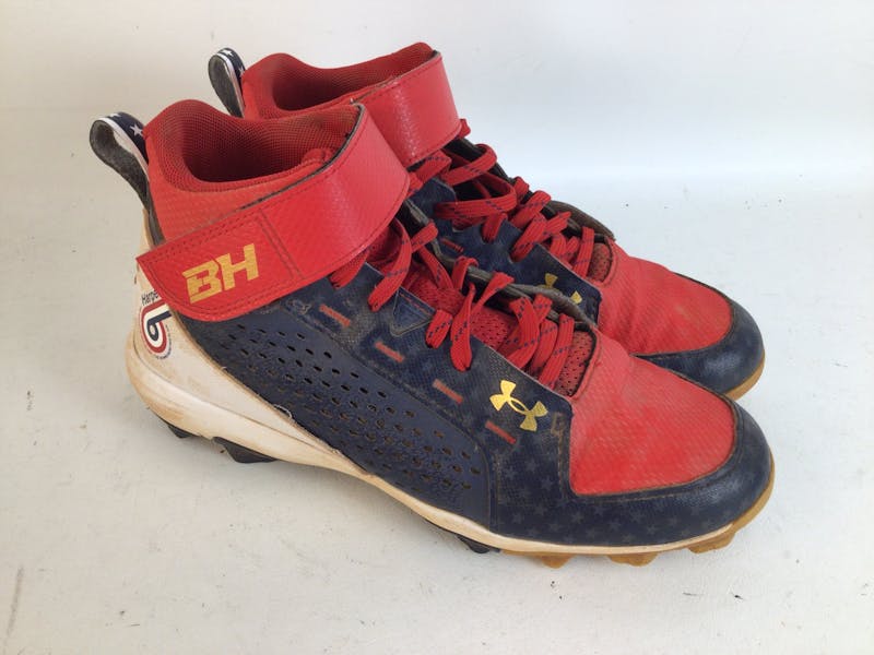 Under Armour Harper 7 Mid USA RM Jr Youth Kids Baseball Cleats