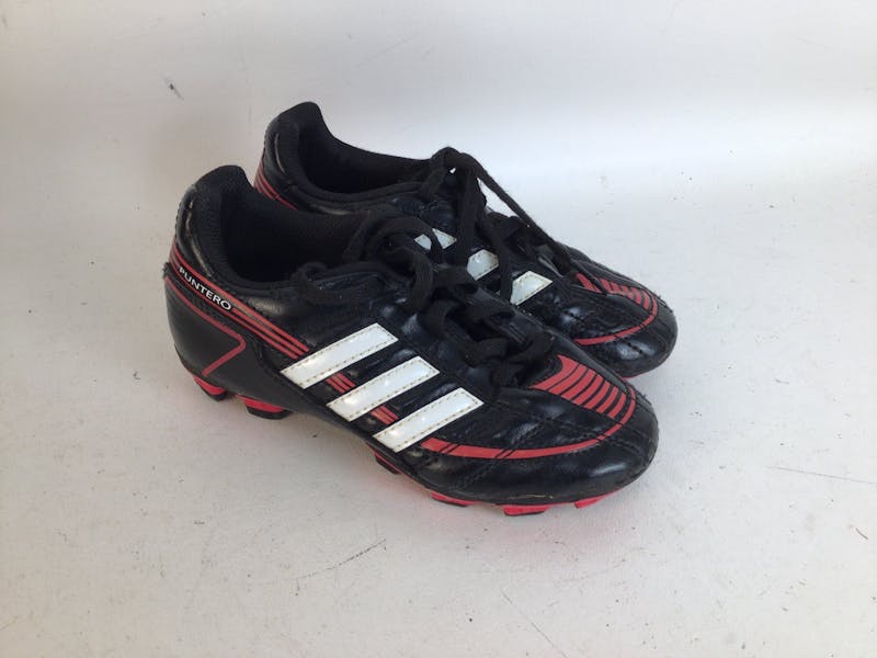 Used Adidas PUNTERO YOUTH 12 SOCCER CLEATS Youth 13.0 Cleat Outdoor Soccer Outdoor Cleats