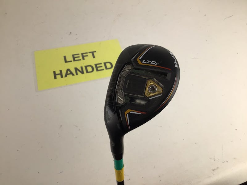 Used Cobra LTDX 19 DEG LH 3H TX FLEX 3 Hybrid Extra Stiff Flex Graphite  Shaft Hybrid Clubs