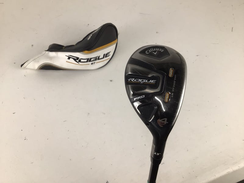 Used Callaway ROGUE ST PRO 23 DEG 4 HYBRID S FLEX 4 Hybrid Stiff