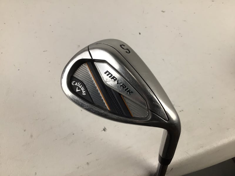 Used Callaway MAVERIK SW Sand Wedge Stiff Flex Steel Shaft Wedges