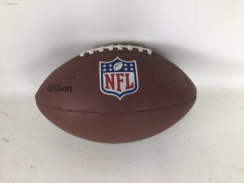 DUKE THE NFL Used Wilson FOOTBALL Footballs Footballs REPLICA