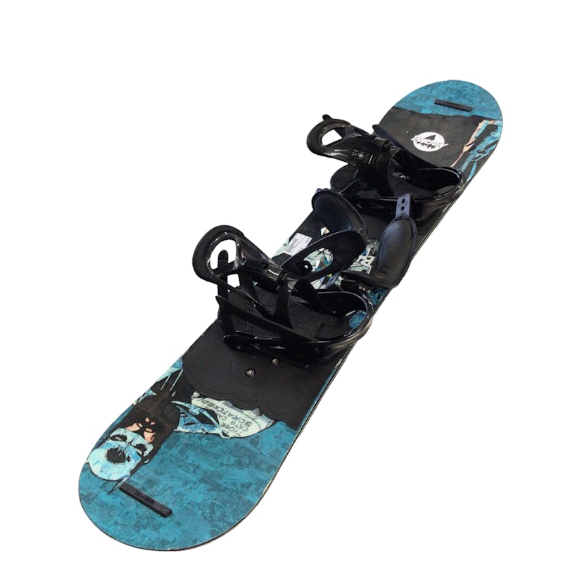 Used Burton CHOPPER 120 120 cm Boys' Snowboard Combo