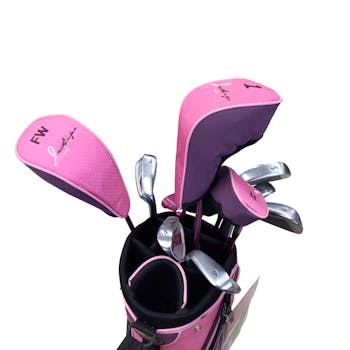 Wilson Hope Womens Ladies Complete Golf Club Set W/ Bag + Wilson