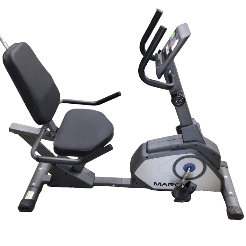 Used Marcy RECUMBENT BIKE NS 40502R Magnet Stationary Bikes