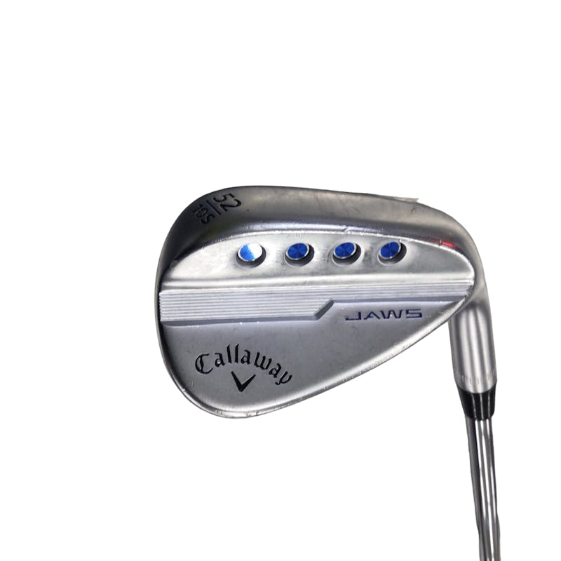 Used Callaway CALLAWAY JAWS MD5 PLATINUM CHROME WEDGE 52 Degree Stiff Flex  Steel Shaft Wedges