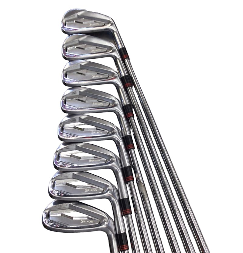 Used Srixon ZX5 FORGED 4I-GW/AW Stiff Flex Steel Shaft Iron Sets