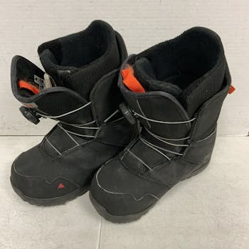 Used Burton ZIPLINE BOA Junior 05 Boys' Snowboard Boots Boys