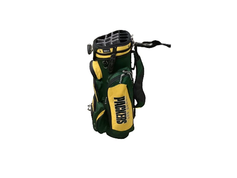 Used Wilson GREEN BAY PACKERS CART BAG Golf Cart Bags Golf Cart Bags