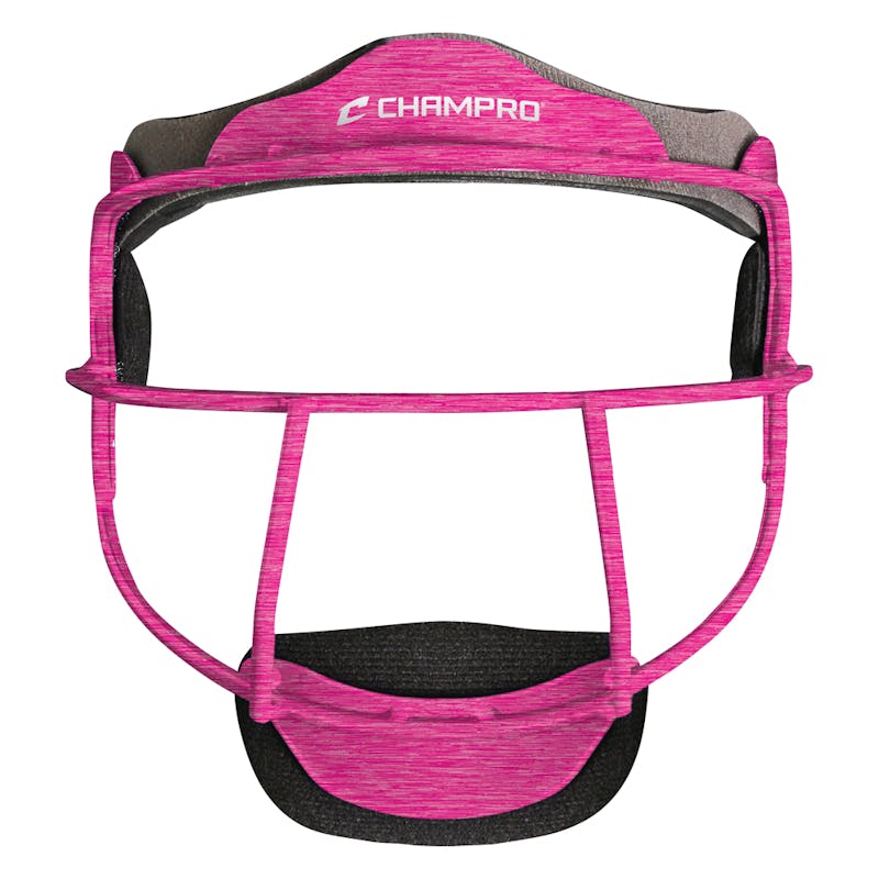 Champro Adult The Grill Defensive Fielder's Facemask - Hot Pink