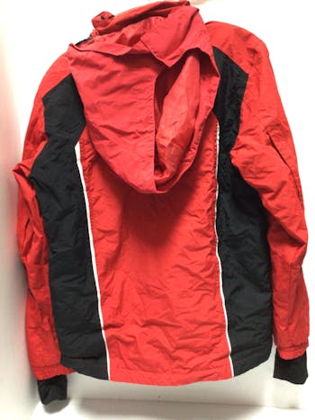 Crivit Pro Mens Waterproof Winter Jacket Warm Coat Ski Hooded size 46 Black