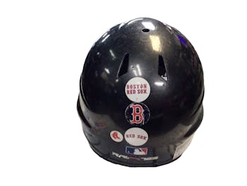 Red Sox Batting Helmets, Boston Red Sox Game-Used Helmets, Signed Red Sox  Helmets