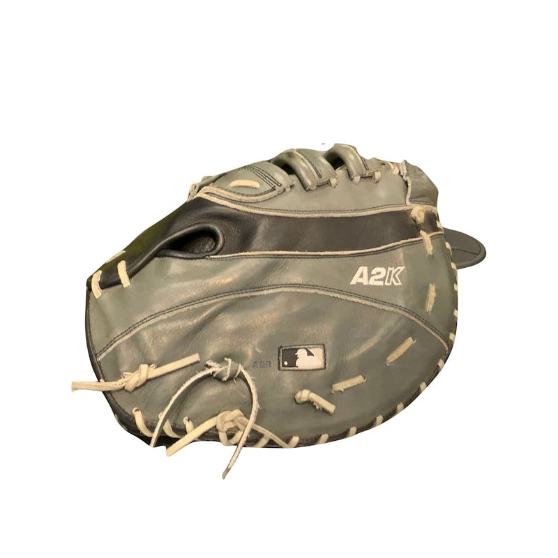 Details about   WILSON A2K 2802  TAN/BLACK FIRST BASE MITT 12'" LH PLAYER GOES ON RIGHT  HAND 