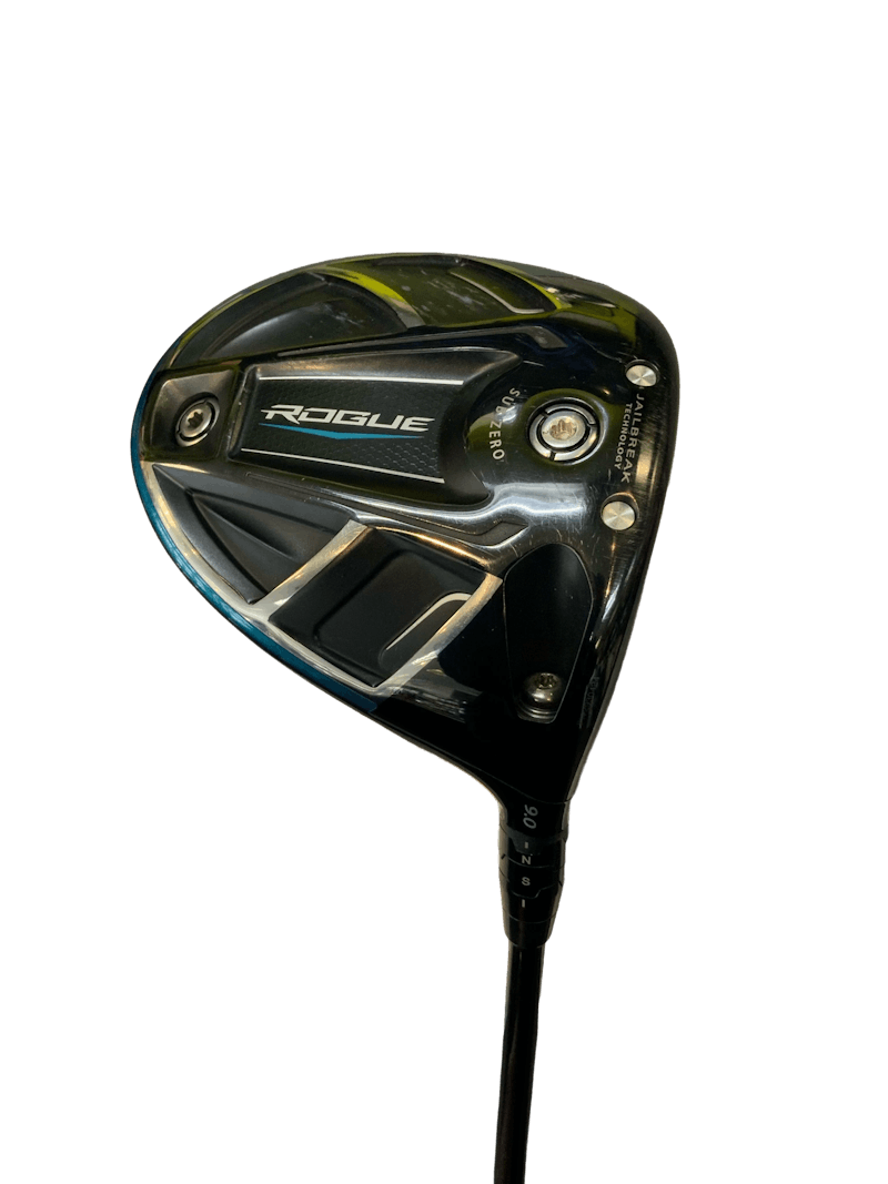 Used Callaway ROGUE SUB ZERO 9.0 Degree Stiff Flex Graphite Shaft Drivers