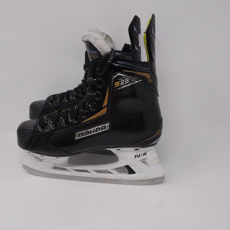 Used Bauer S29 Junior 04 Ee Extra Wide Ice Skates Ice Hockey Skates Ice Skates Ice Hockey Skates