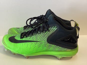 Used Nike MIKE TROUT 3 Senior 10 Baseball & Softball Cleats Baseball &  Softball Cleats