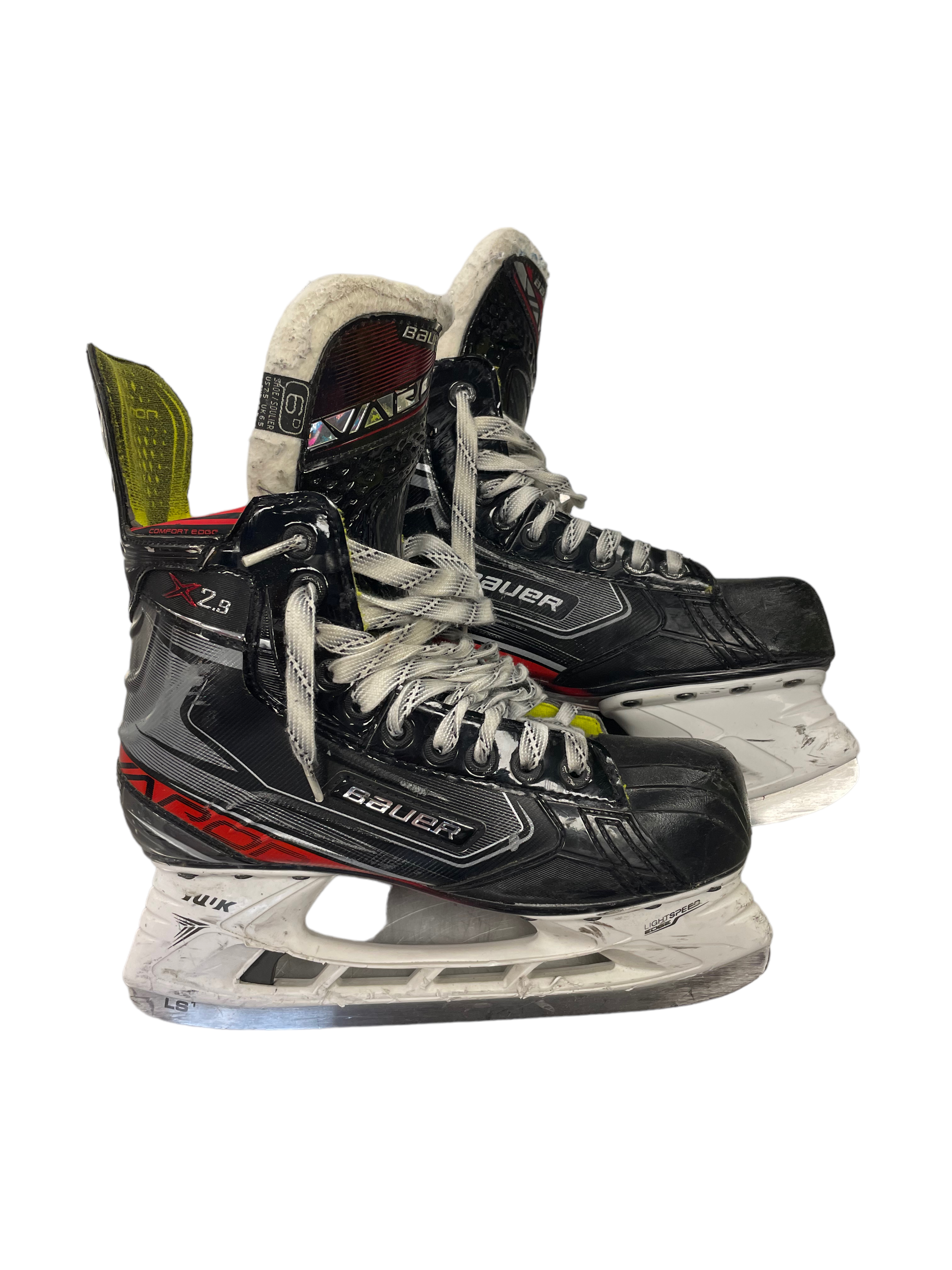 Used Bauer VAPOR X 2.9 Youth 07.5 Ice Hockey Skates Ice Hockey Skates