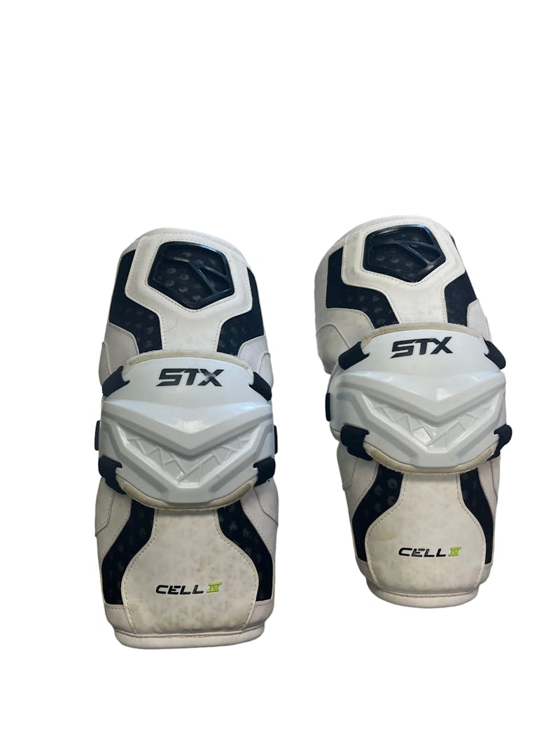 Used STX CELL IV MD Lacrosse Arm Pads and Guards Lacrosse Arm Pads and  Guards