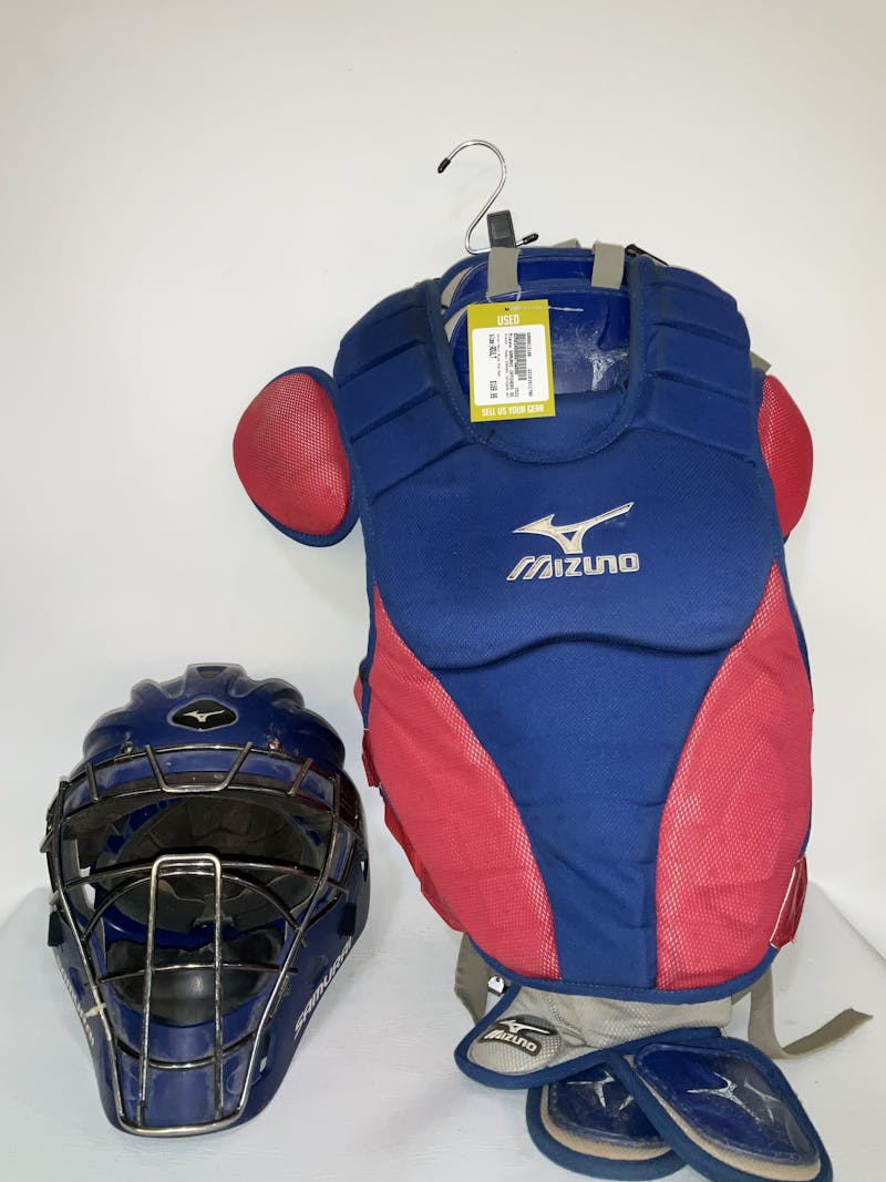 Mizuno Samurai Mens Baseball Catchers Gear Set Catching Equipment  Protection