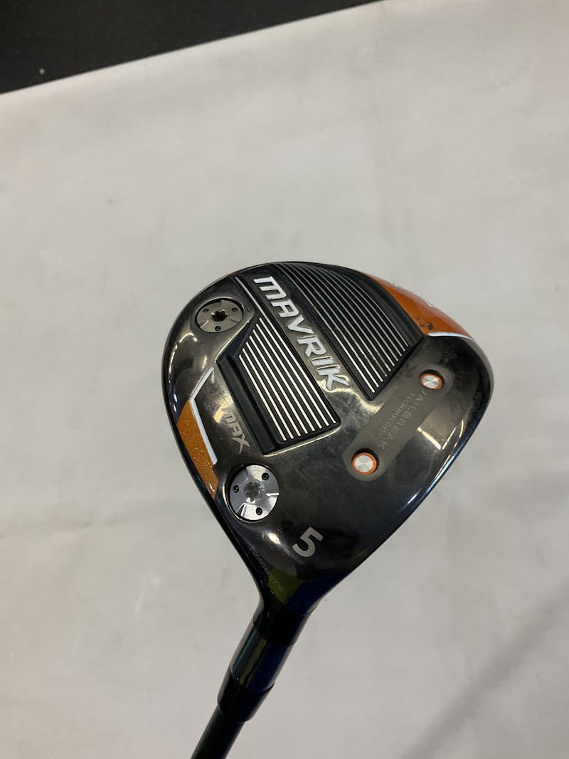 Used Callaway MAVRIK MAX 5 Wood Stiff Flex Graphite Shaft Fairway