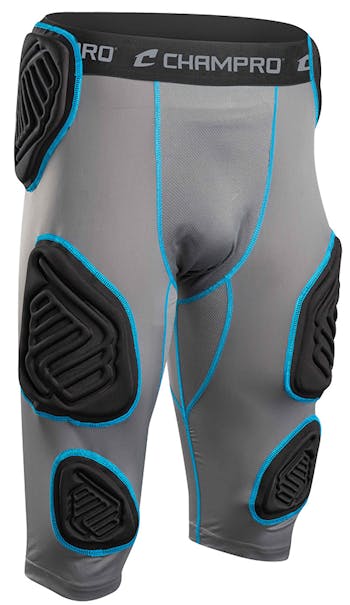 McDavid Rival Integrated 5-Pad Girdle Grey AL : : Sports