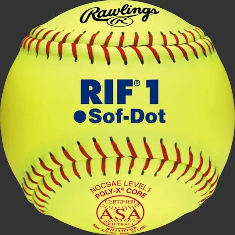 New 11 RIF-1 SOFTBALLS DZN Softballs