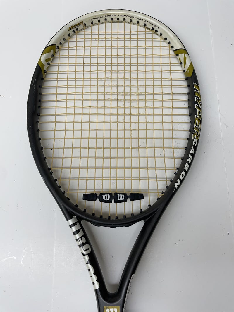 Nog steeds naast draadloos Used Wilson HYPER HAMMER 5.3 4 3/8" Tennis Racquets Tennis Racquets