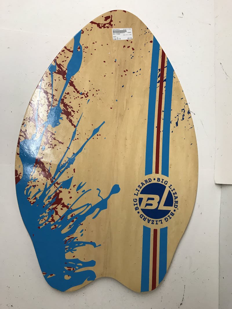 Used BIG LIZARD 35" Wood Skimboards Skimboards