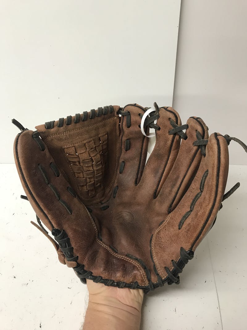 Used Rawlings THE MARK OF A PRO BASEBALL GLOVE 12 1/2 Fielders Gloves  Fielders Gloves