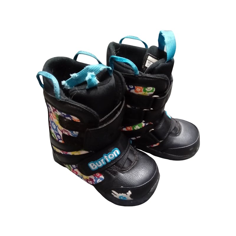 Used Burton GROM Youth 12.0 Boys' Snowboard Boots