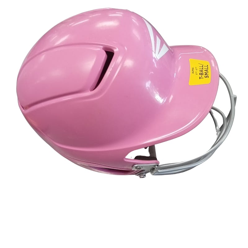 Easton Alpha Batting Helmet W/Baseball/Softball Mask Pink