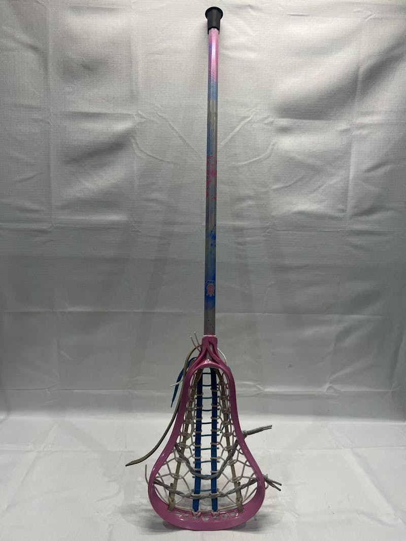 Used Brine YELLOW Aluminum Junior Complete Lacrosse Sticks