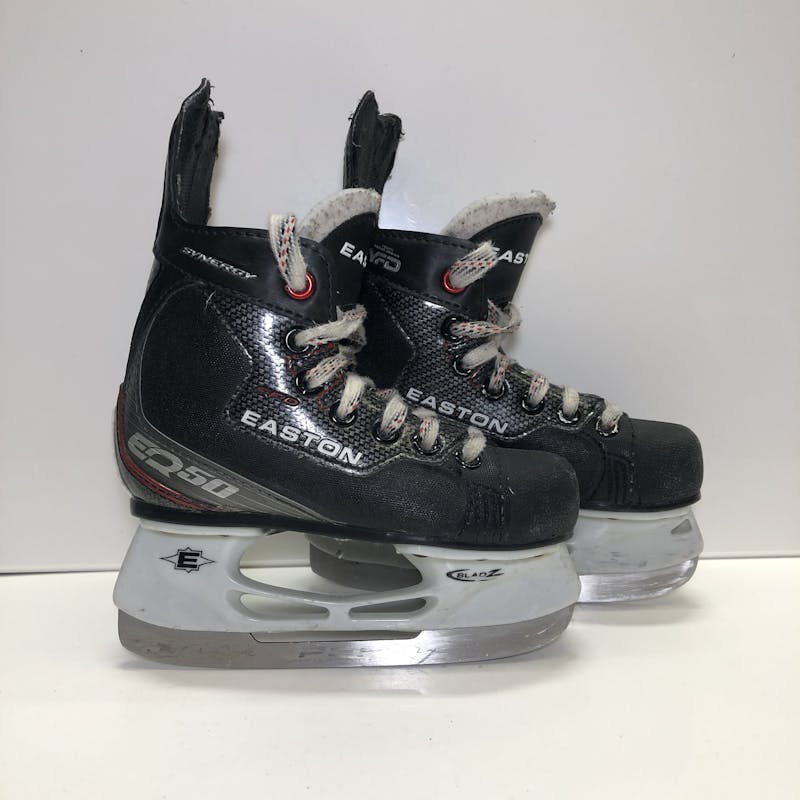 Used Easton EQ50 Youth 10.0 Ice Skates / Ice Hockey Skates