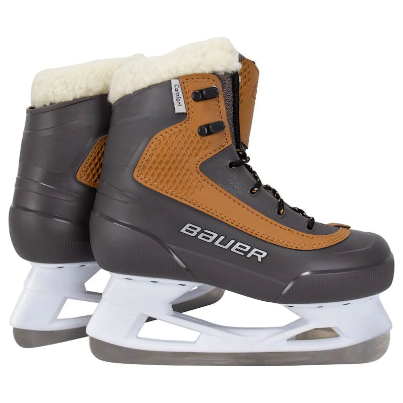 VIC Motion Recreational Ice Skates, Women, Black/Silver, Assorted Sizes