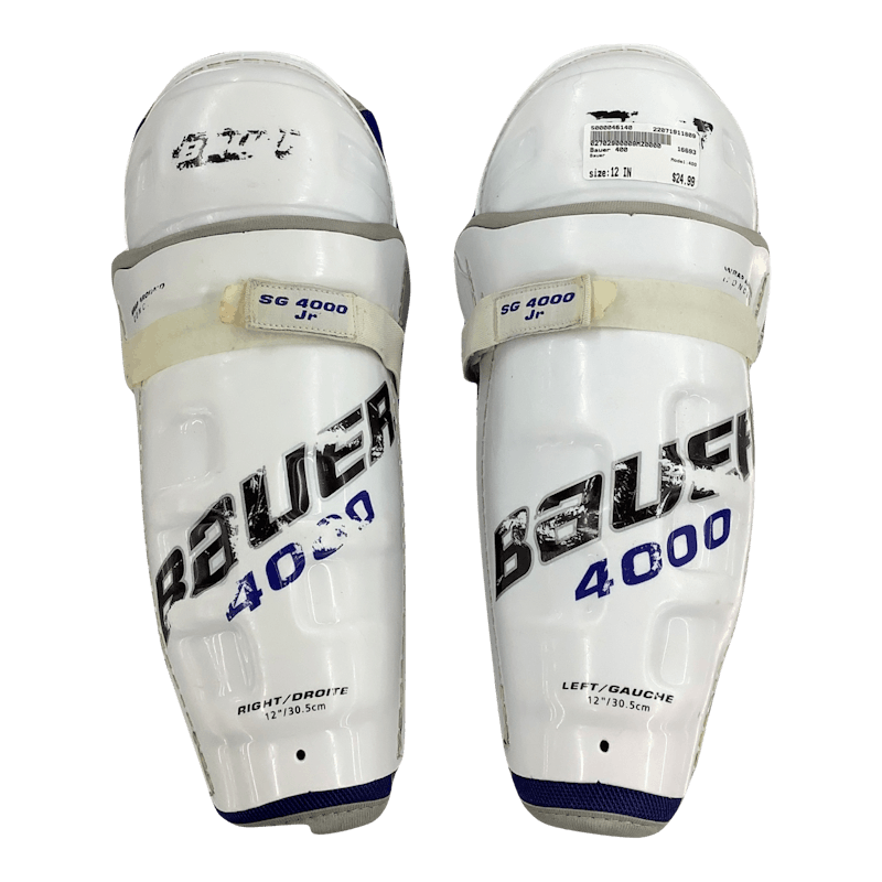 used-bauer-400-12-hockey-shin-guards-hockey-shin-guards