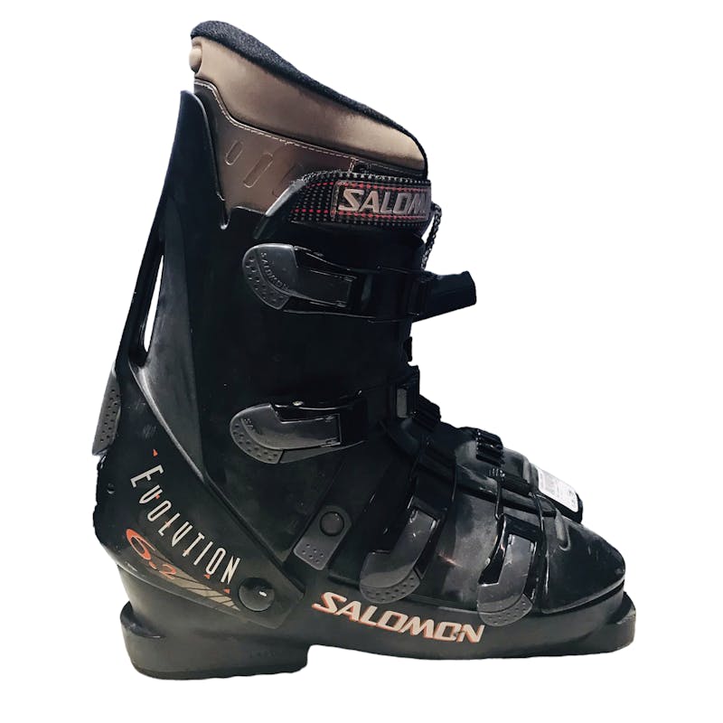 Used Salomon EVOLUTION MP - M09 - W10 Men's Downhill Ski Boots Men's Downhill Ski Boots