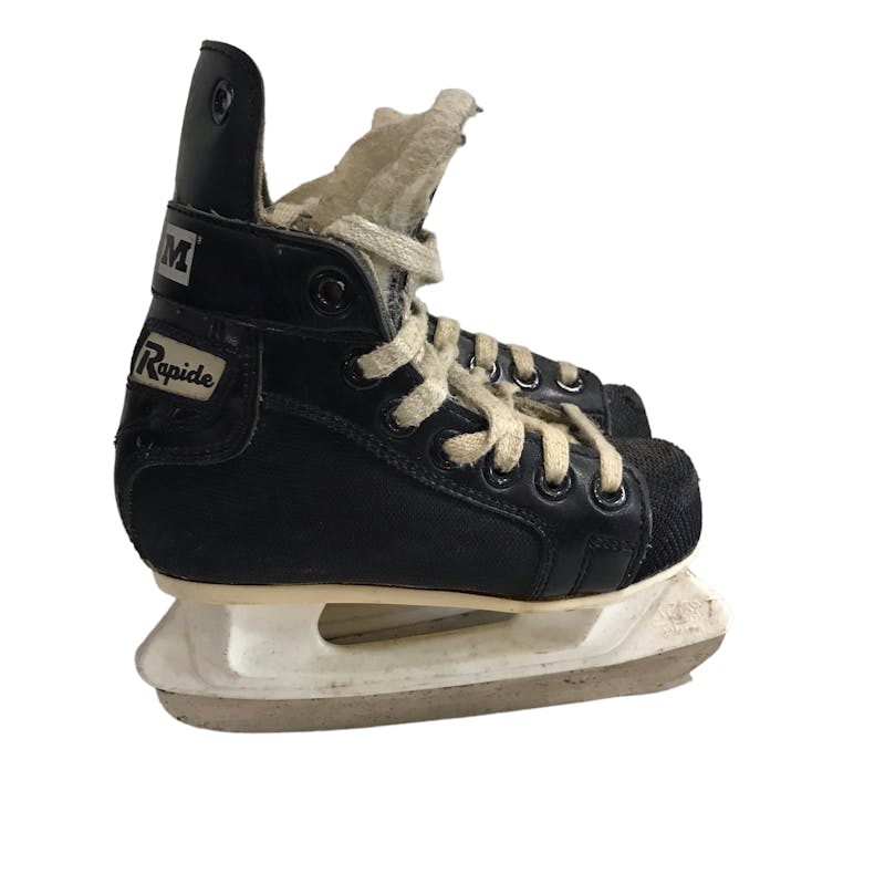 Used Bauer FLEXLITE 2.0 Junior 01 D - R Regular Ice Skates / Ice Hockey  Skates Ice Skates / Ice Hockey Skates
