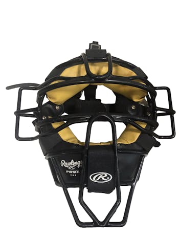 Rawlings Black Adjustable Baseball or Softball Umpire/Catchers Mask  Excellent