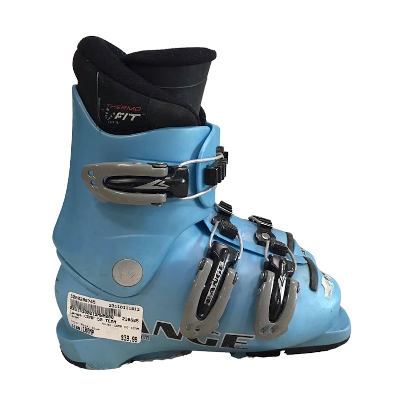 Used Lange COMP 50 TEAM 180 MP - Y11 Boys' Downhill Ski Boots