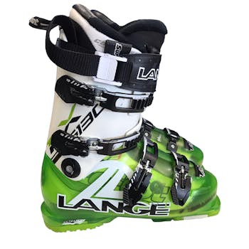 Used Lange RX 130 LV 255 MP - M07.5 - W08.5 Mens Downhill Ski